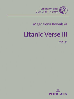 cover image of Litanic Verse III